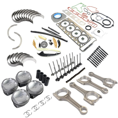 AP01 motorombygningseftersynssæt + Φ23mm stempler til VW CC Audi A3 A4 A5 TT 1.8 TFSI