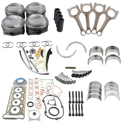 AP01 motorombygningseftersynssæt + Φ23mm stempler til VW CC Audi A3 A4 A5 TT 1.8 TFSI