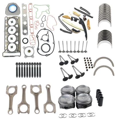 AP01 motorombygningseftersynssæt + Φ23mm stempler til VW CC Audi A3 A4 A5 TT 1.8 TFSI