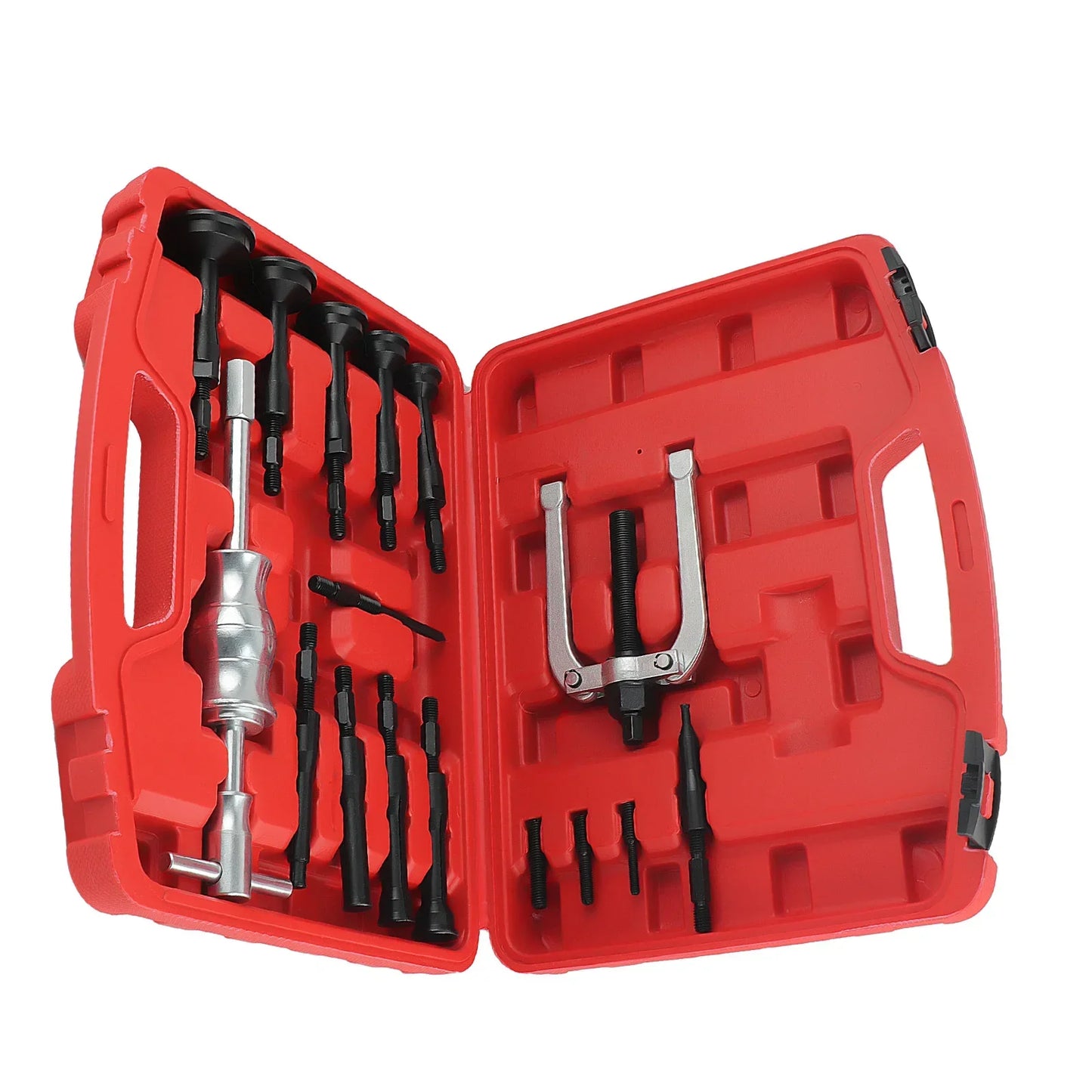 Blindhålshylsa avdragare Set, 16 st Innerlager Extractor Kit