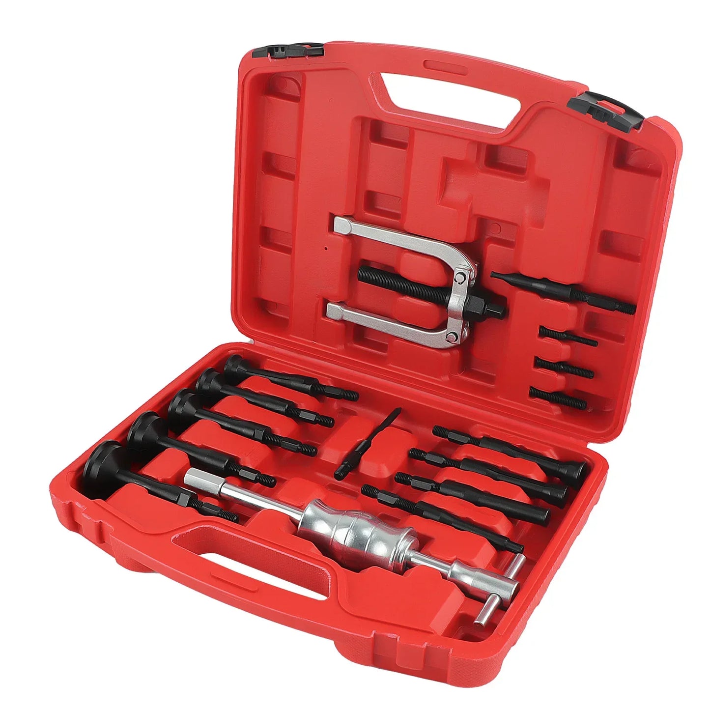 Blindhålshylsa avdragare Set, 16 st Innerlager Extractor Kit