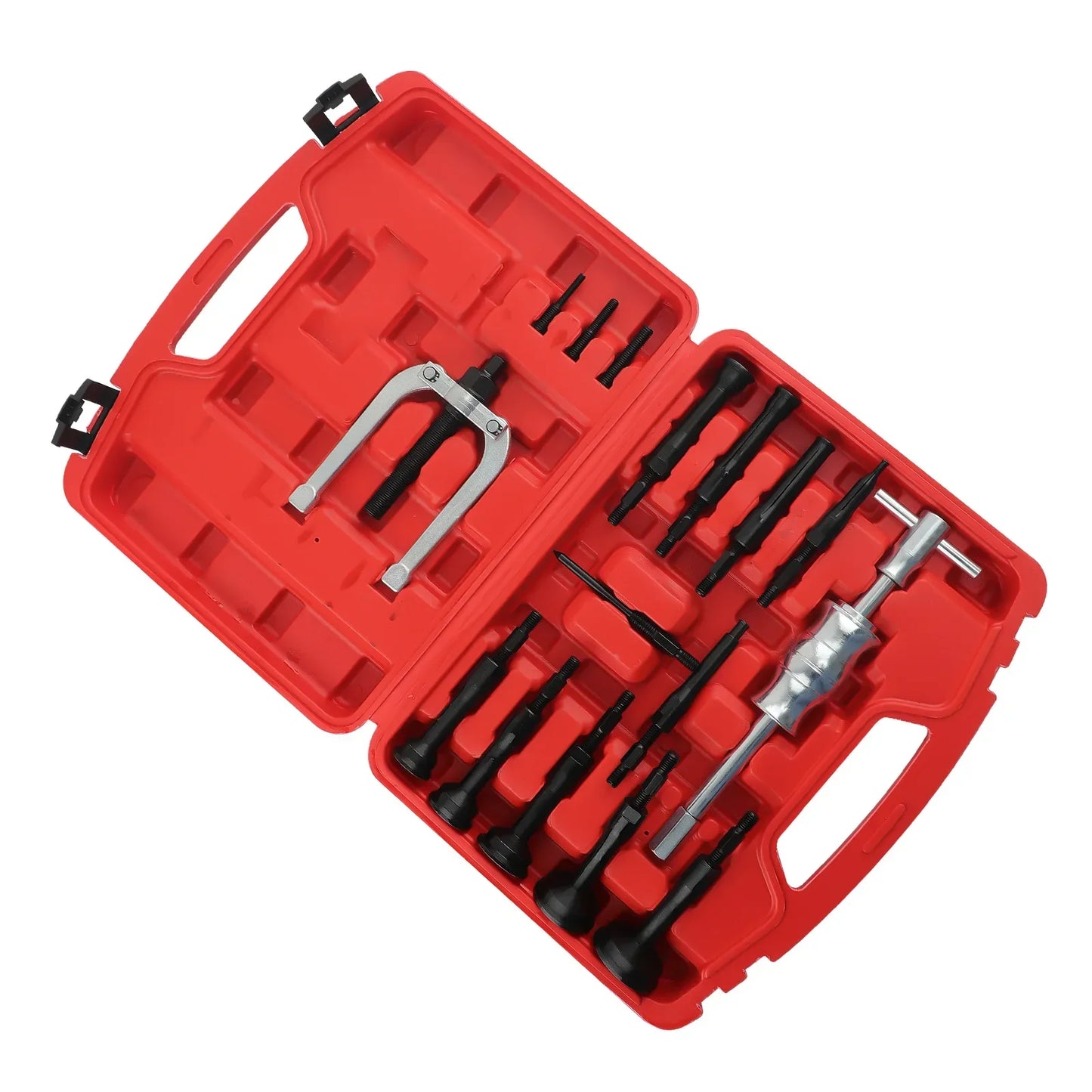 Blindhålshylsa avdragare Set, 16 st Innerlager Extractor Kit