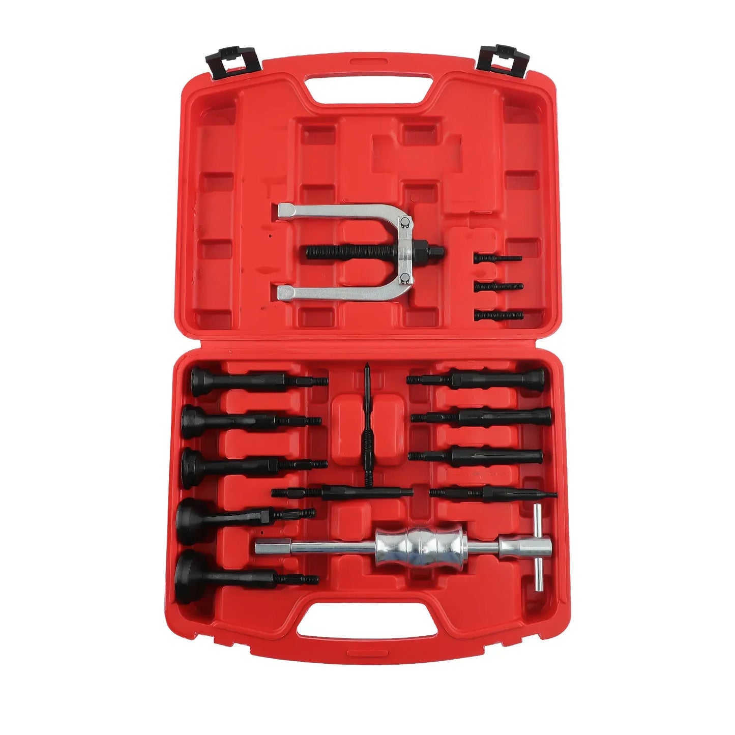Blindhålshylsa avdragare Set, 16 st Innerlager Extractor Kit