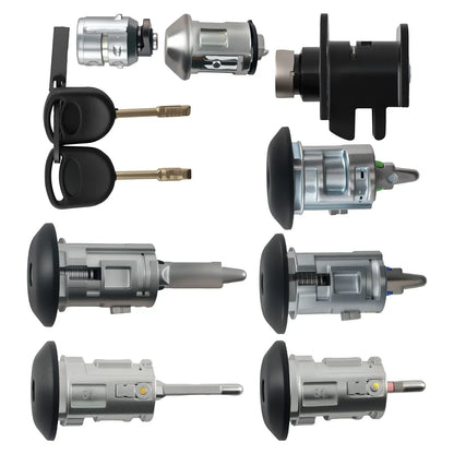 Ignition and lock set Ford Transit Connect 2002–2007, 2 keys