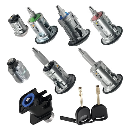 Ignition and lock set Ford Transit Connect 2002–2007, 2 keys