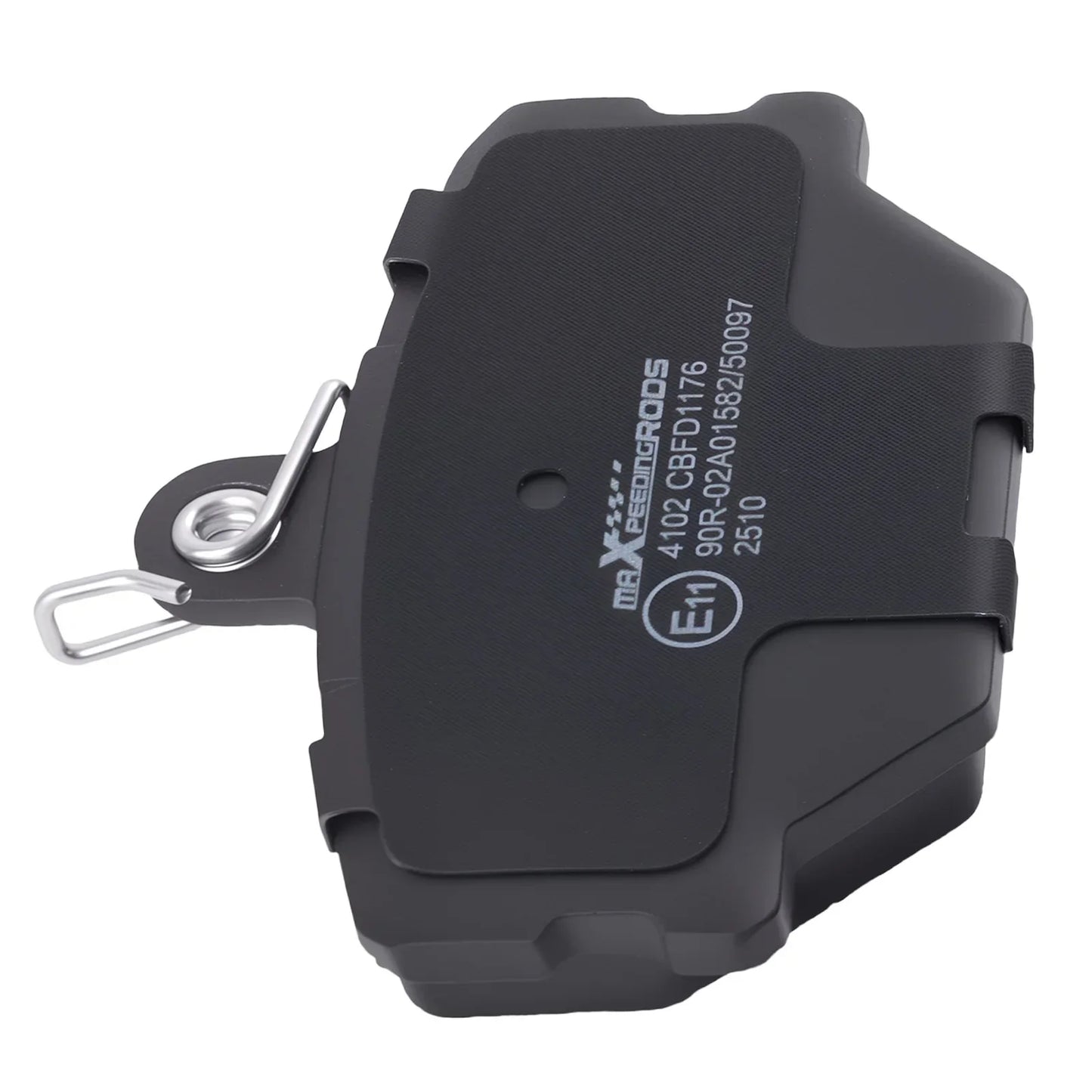 Black ceramic klocki hamulcowe zestaw tarcz przednie do smart fortwo 450 2004 2007 z metalową sprężyną i mocowaniem maxpedition