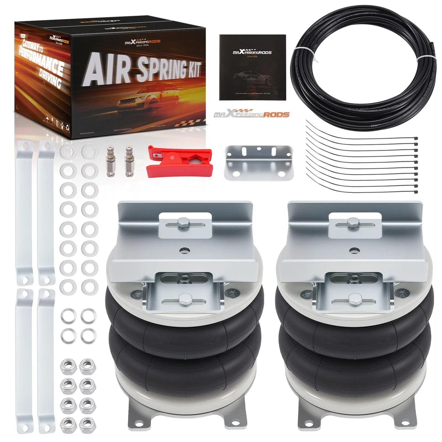 Luftfedersystem für Vauxhall Movano Master 2010+ FWD hinten links rechts Kit