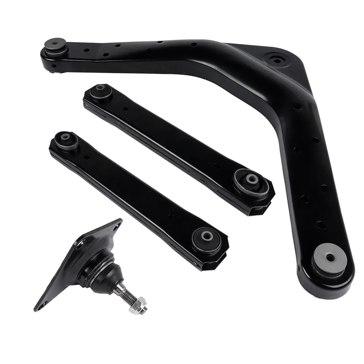 Czarny metalowy zestaw tylne wahaczy do jeep grand cherokee wj wg 1999–2004 do tylne zawieszenie i kontrola
