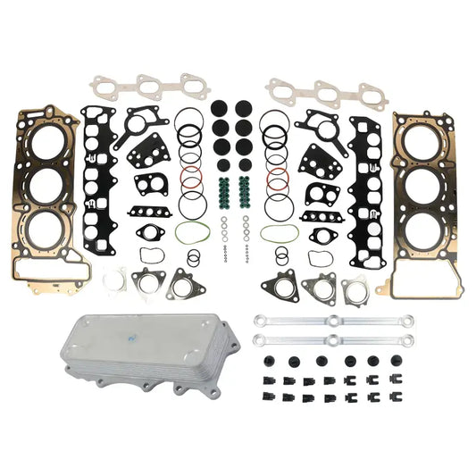 Zestaw Uszczelek Chłodnicy Oleju do Silnika Mercedes OM642 V6 280 320 350 CDI