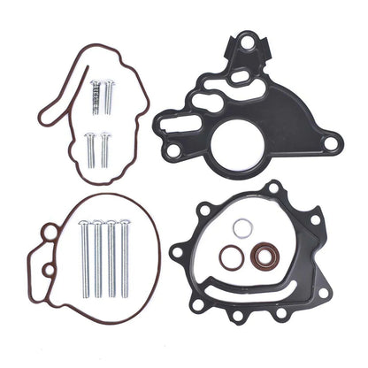 Czarny gumowy zestaw uszczelek z metalowymi śrubami do naprawy silnika kit 03g145209c do audi i vw