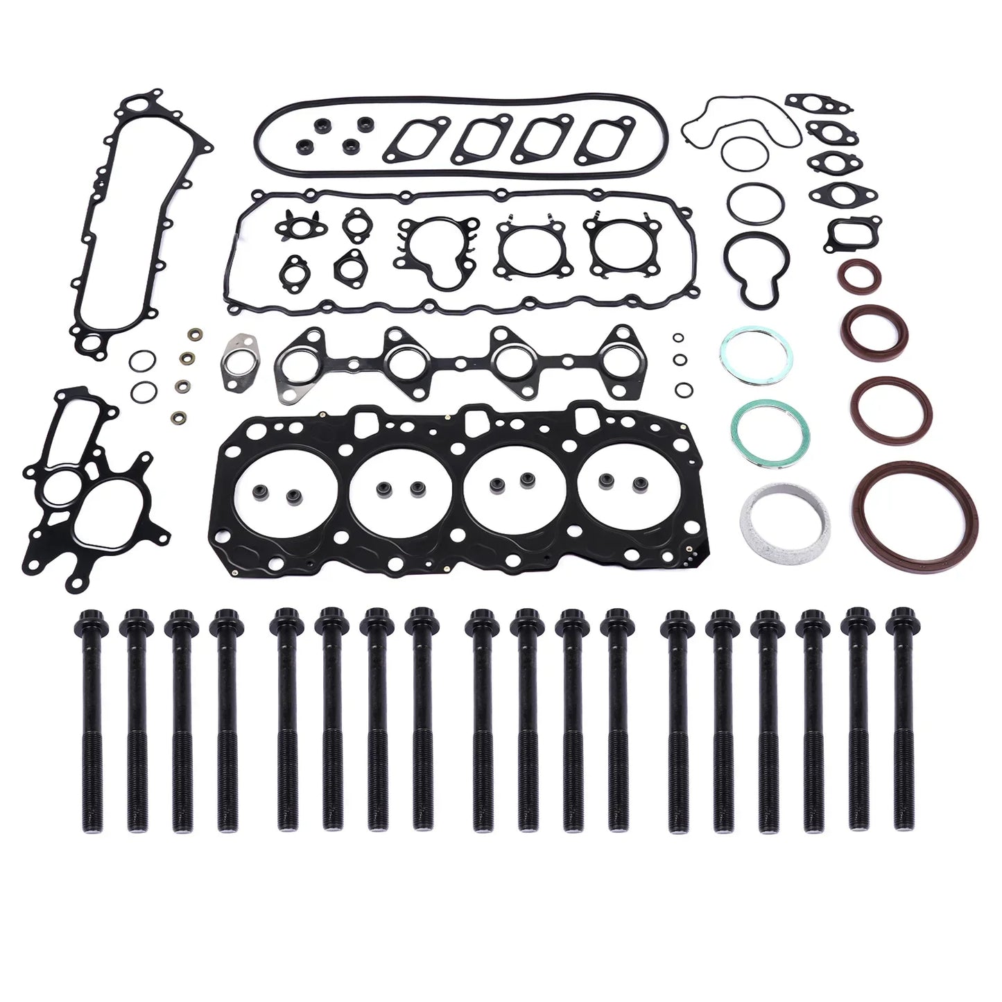 AP01 fullpackningssats med huvudbultsats för Toyota 4Runner Land cruiser Hilux 1KZ-T/TE