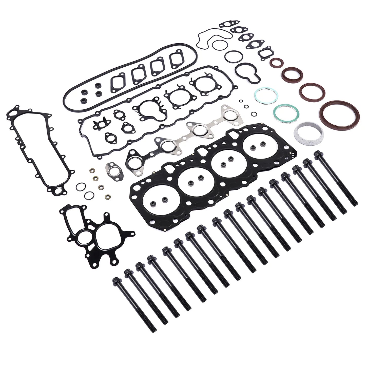 AP01 fullpackningssats med huvudbultsats för Toyota 4Runner Land cruiser Hilux 1KZ-T/TE