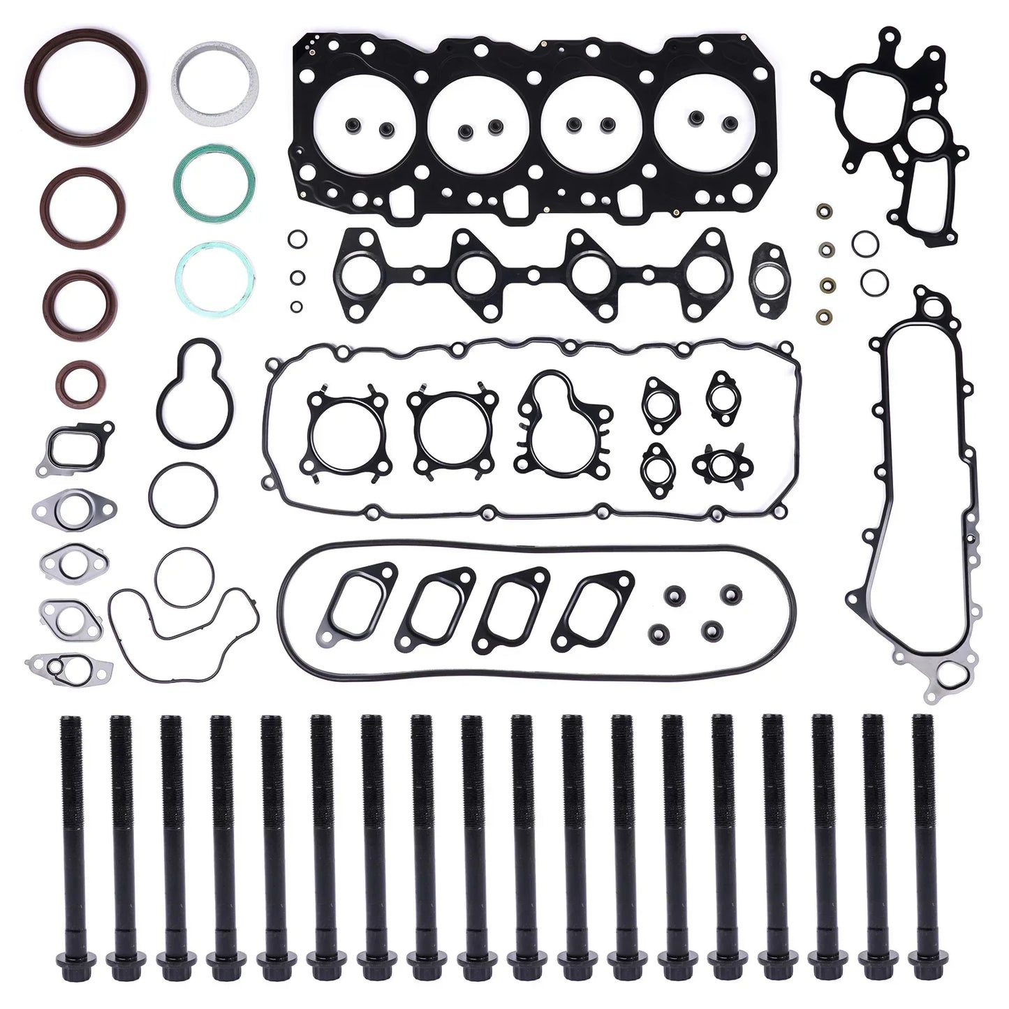 AP01 fullpackningssats med huvudbultsats för Toyota 4Runner Land cruiser Hilux 1KZ-T/TE