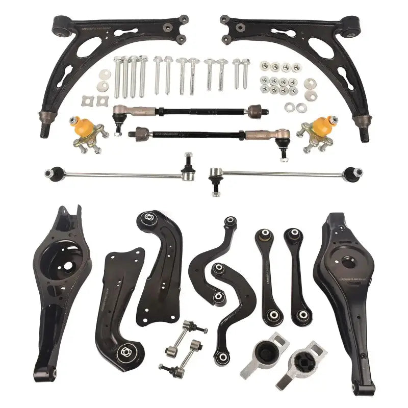 Zestaw Wzmocnionych Ramion Zawieszenia Przedniego Tylnego VW Golf 5 6 Audi A3 Q3 TT 1K0505323H 1K0505323N 1K0505311S