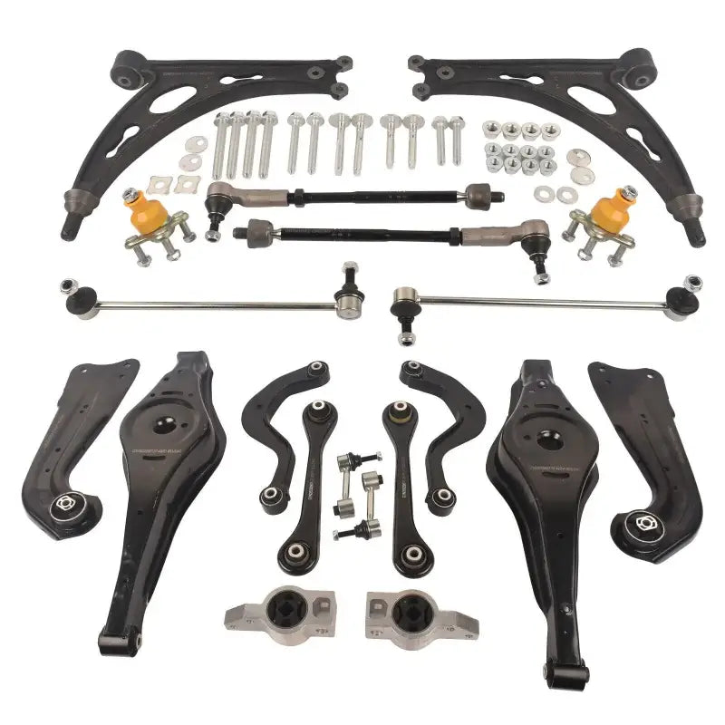 Zestaw Wzmocnionych Ramion Zawieszenia Przedniego Tylnego VW Golf 5 6 Audi A3 Q3 TT 1K0505323H 1K0505323N 1K0505311S