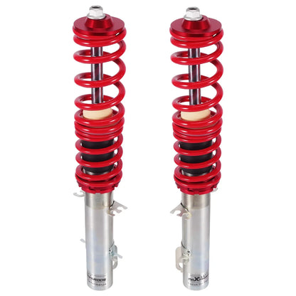 STREET COILOVER KIT FOR VW MK4 GOLF/GTI /JETTA/NEW BEETLE - Red (99-04)