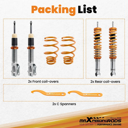 Coilover suspension kit VW Polo 6N2 1999–2002