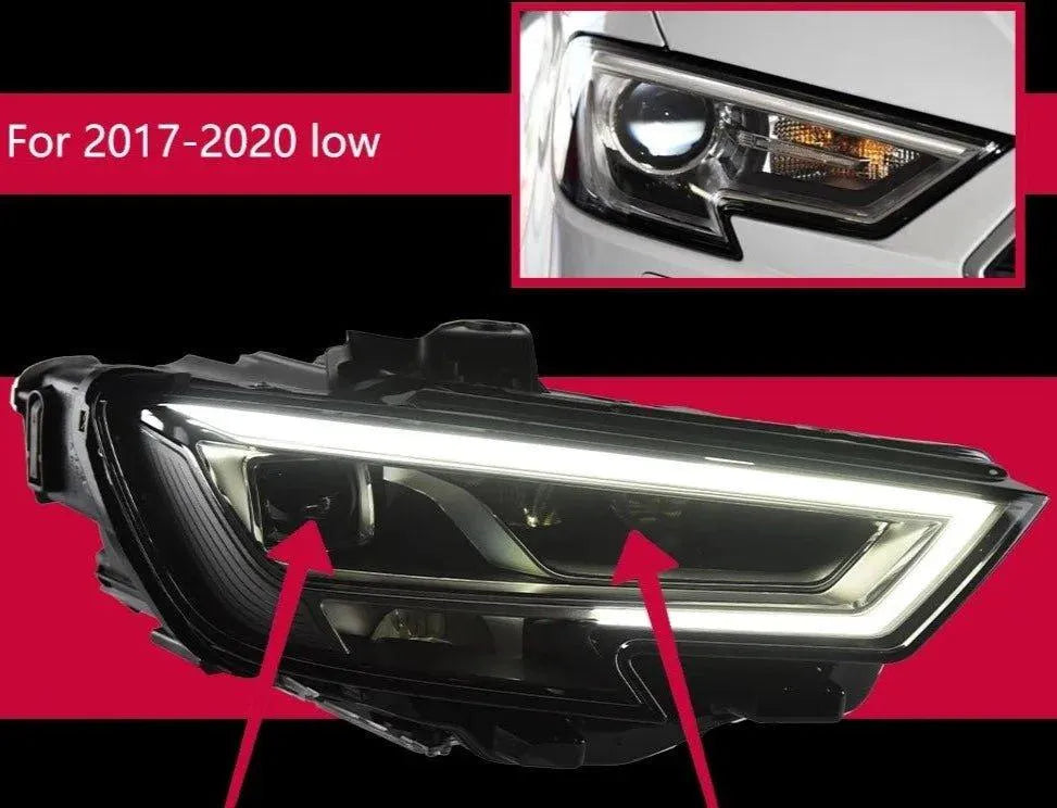 Lampy Przednie do Audi A3 LED z DRL (2013-2019) A3 8V - Multigenus