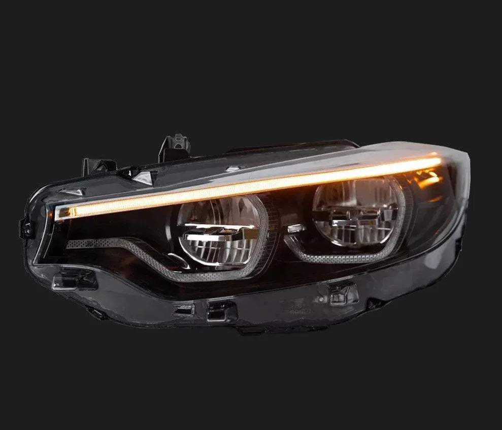 Lampy Przednie do BMW F32 LED z DRL i Sygnałem (2012-2019) F36 F80 F33 425i 428i 430i 435i - Multigenus