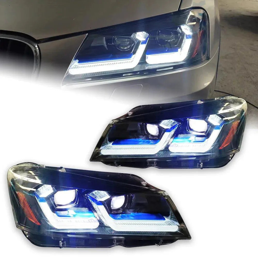 Lampy Przednie do BMW X3 F25 LED z DRL i Sygnałem (2010-2013, przed-LCI) - Multigenus