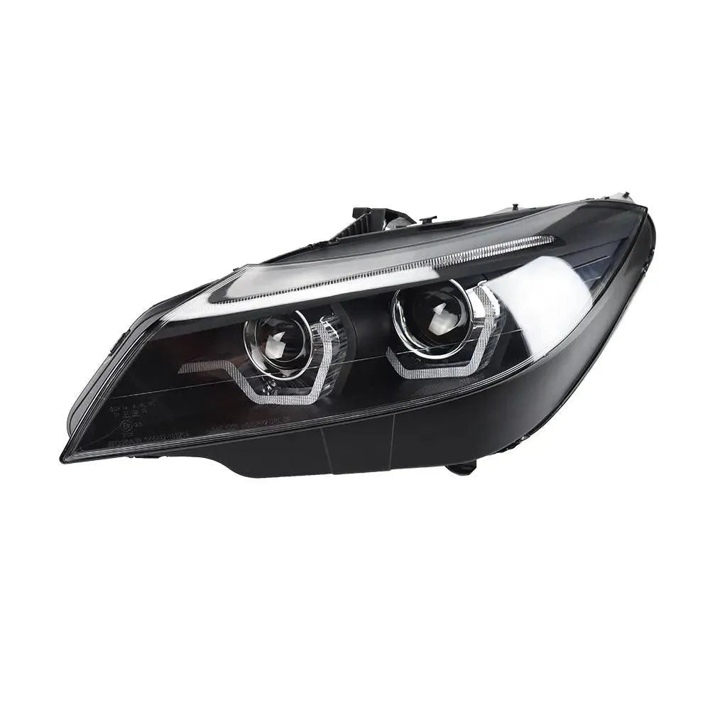 Lampy Przednie do BMW Z4 Stylizowane LED z DRL, Lampami HID Bi-Xenon, Angel Eye i Wiązką Światła Mijania (2009-2016) E89 - Multigenus