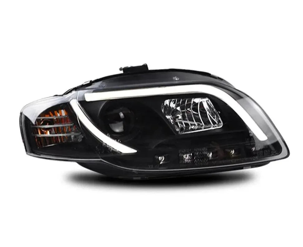 Lampy przednie do Audi A4 2005-2008 A4L B7 - Reflektory HID Bi-Xenon z funkcją DRL i oczami anioła - Multigenus