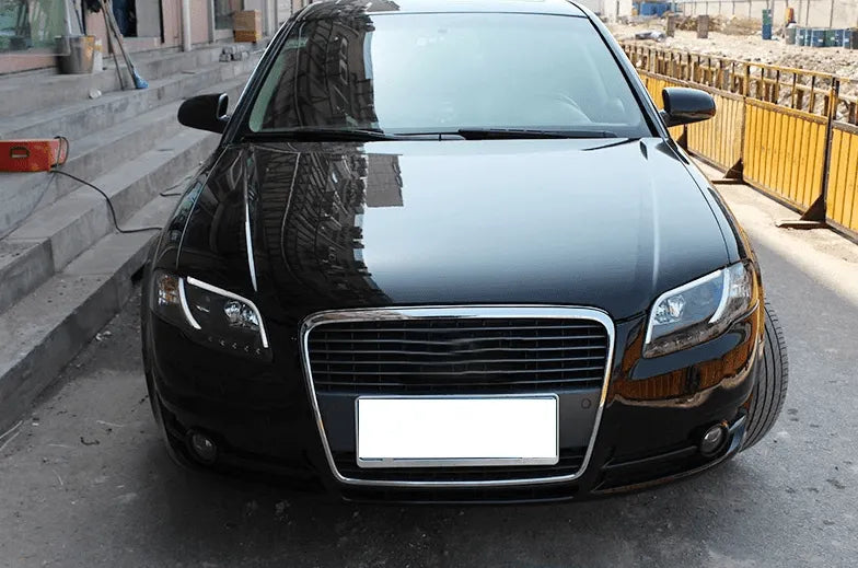 Lampy przednie do Audi A4 2005-2008 A4L B7 - Reflektory HID Bi-Xenon z funkcją DRL i oczami anioła - Multigenus