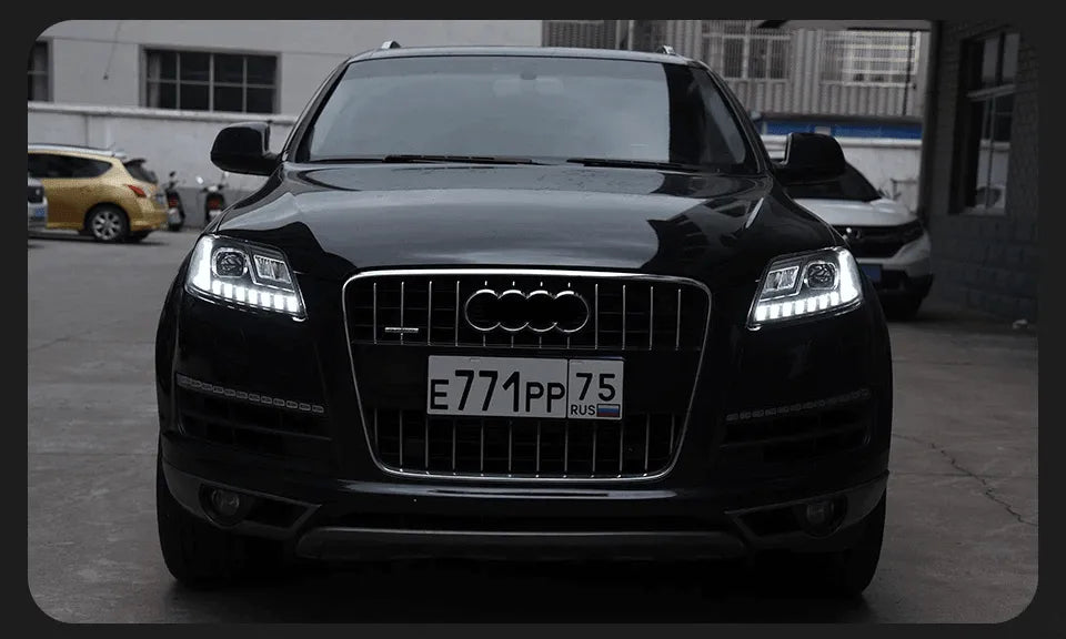 Lampy przednie do Audi Q7 LED Projektorowa z Animowanym DRL (2006-2015) - Multigenus