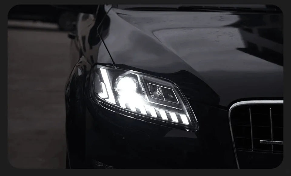 Lampy przednie do Audi Q7 LED Projektorowa z Animowanym DRL (2006-2015) - Multigenus