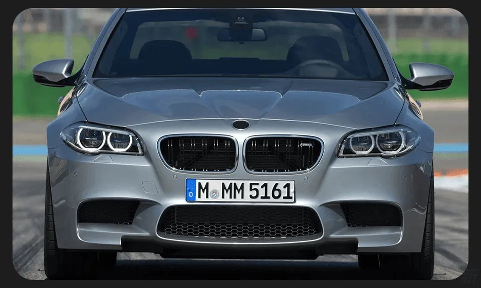 Lampy przednie do BMW F10 - Reflektory LED 2010 - 2016 520i 525i 530i F18 z Projektorową Soczewką i DRL - Multigenus