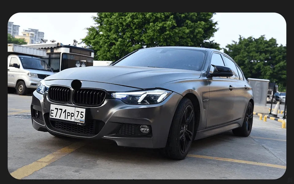 Lampy Przednie do BMW F30 LED w Stylu Laserowym z DRL (2013-2018) 320i 325i - Multigenus