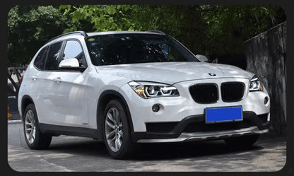 Lampy Przednie do BMW X1 E84 Stylizowane LED z Projektorową Soczewką, AngelEye, DRL i Lampami HID Bi-Xenon (2011-2015) - Multigenus