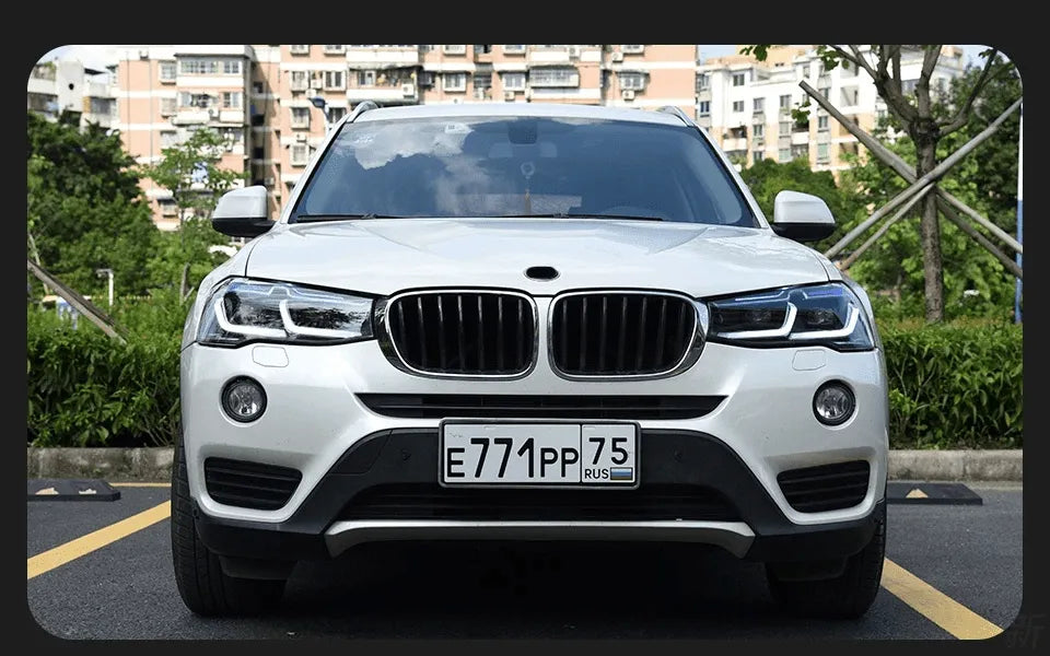 Lampy Przednie do BMW X3 F25 LED z DRL i Sygnałem (2010-2016) - Multigenus