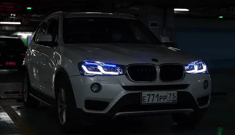 Lampy Przednie do BMW X3 F25 LED z DRL i Sygnałem (2010-2016) - Multigenus