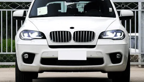 Lampy przednie do BMW X5 E70 2007-2013 LED dzienne DRL, Hid - Multigenus