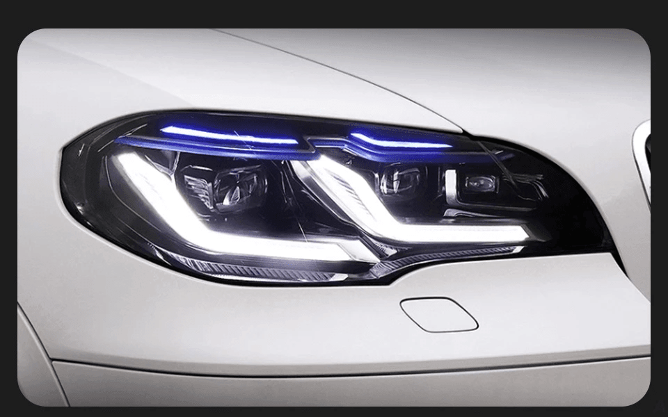 LED headlamps for BMW X5 E70 2007-2013. DRL, HID. – Multigenus