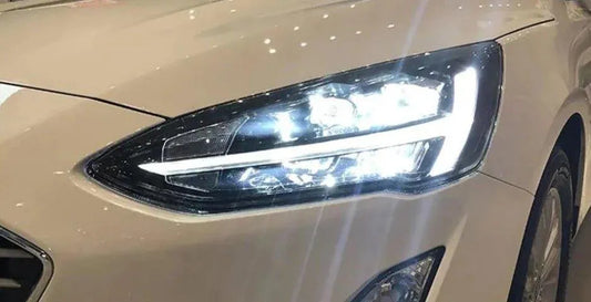 Lampy przednie do Ford Focus 2019 - Reflektor LED z dynamicznym sygnałem, LED DRL, HID Bi-Xenon - Multigenus