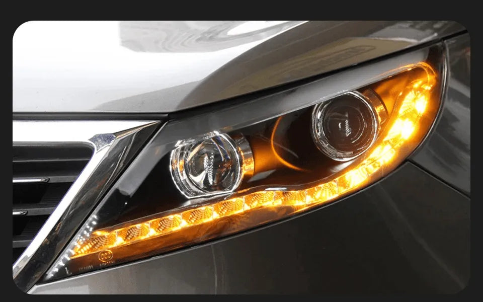 Lampy przednie do Kia Sportage 4 od 2011-2014 - Reflektor LED Bi-Xenon z funkcją DRL HID - Multigenus