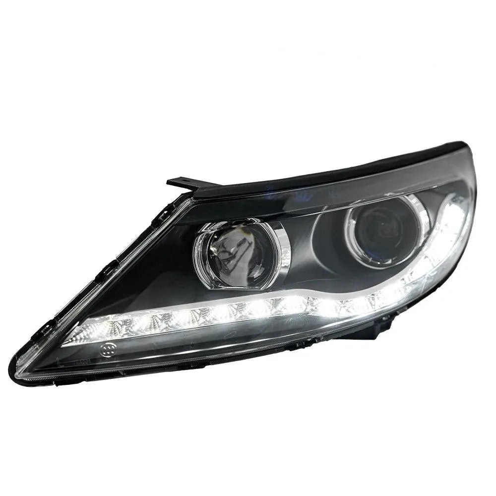 Lampy przednie do Kia Sportage 4 od 2011-2014 - Reflektor LED Bi-Xenon z funkcją DRL HID - Multigenus