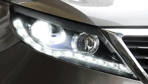 Lampy przednie do Kia Sportage 4 od 2011-2014 - Reflektor LED Bi-Xenon z funkcją DRL HID - Multigenus