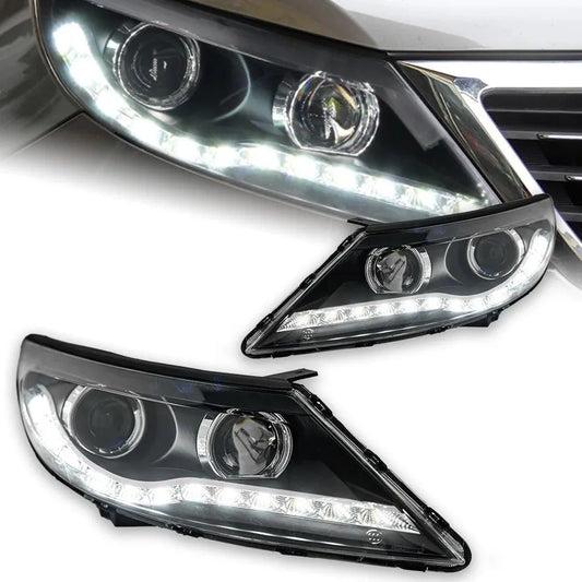 Lampy przednie do Kia Sportage 4 od 2011-2014 - Reflektor LED Bi-Xenon z funkcją DRL HID - Multigenus