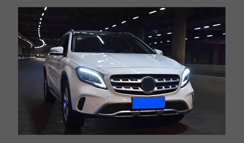 Lampy Przednie do Mercedes Benz GLA LED z DRL i Lampami HID Bi-Xenon (2015-2019) GLA200 GLA180 - Multigenus