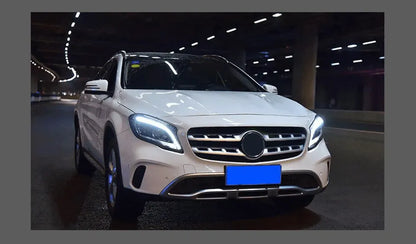 Lampy Przednie do Mercedes Benz GLA LED z DRL i Lampami HID Bi-Xenon (2015-2019) GLA200 GLA180 - Multigenus