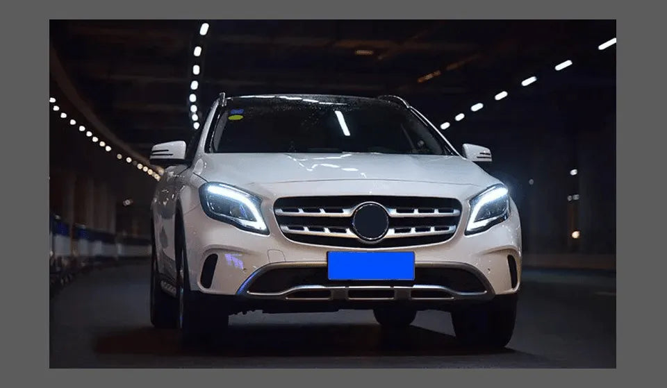 Lampy Przednie do Mercedes Benz GLA LED z DRL i Lampami HID Bi-Xenon (2015-2019) GLA200 GLA180 - Multigenus