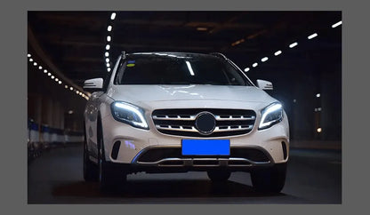 Lampy Przednie do Mercedes Benz GLA LED z DRL i Lampami HID Bi-Xenon (2015-2019) GLA200 GLA180 - Multigenus