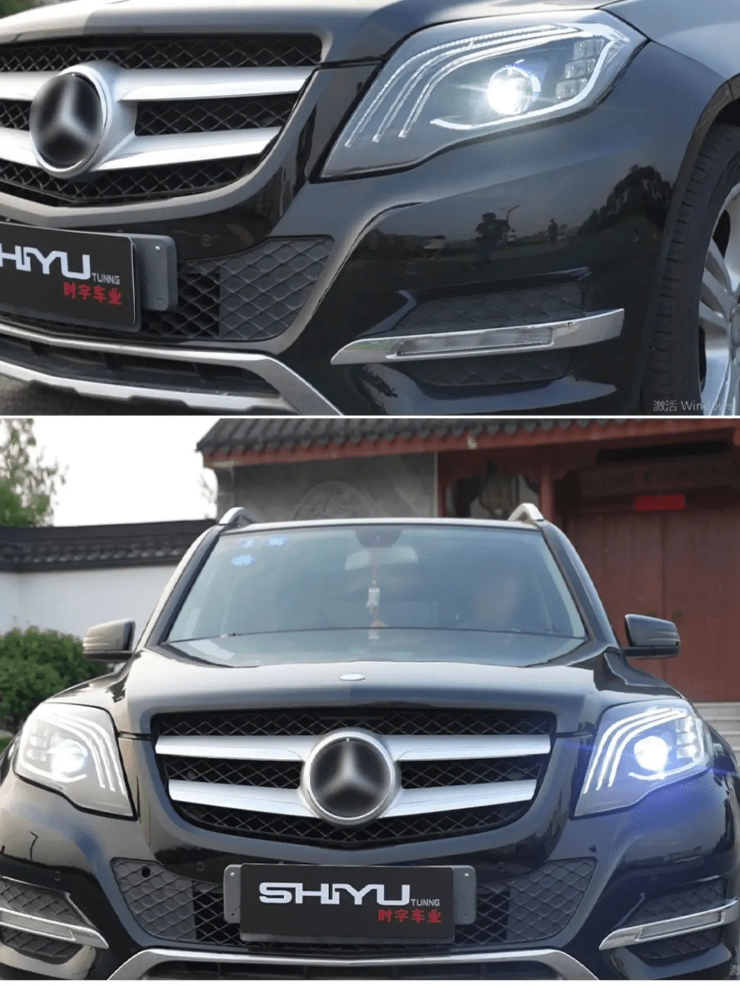 Lampy Przednie do Mercedes Benz GLK300 LED z DRL i Dynamicznym Sygnałem (2008-2015) GLK260 GLK X204 - Multigenus