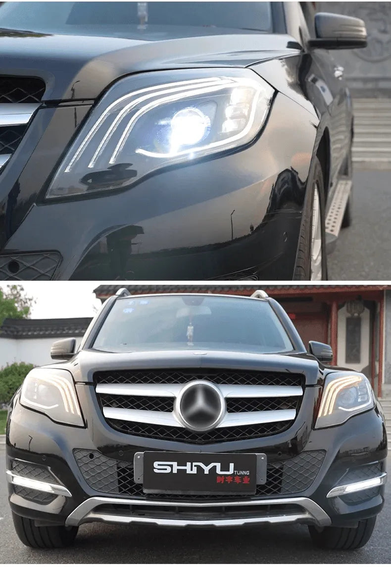 Lampy Przednie do Mercedes Benz GLK300 LED z DRL i Dynamicznym Sygnałem (2008-2015) GLK260 GLK X204 - Multigenus