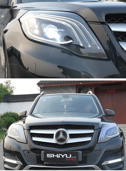 Lampy Przednie do Mercedes Benz GLK300 LED z DRL i Dynamicznym Sygnałem (2008-2015) GLK260 GLK X204 - Multigenus