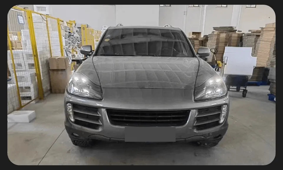 Lampy Przednie do Porsche Cayenne LED z Projektorową Soczewką i DRL (2007-2010) Cayenne GTS - Multigenus