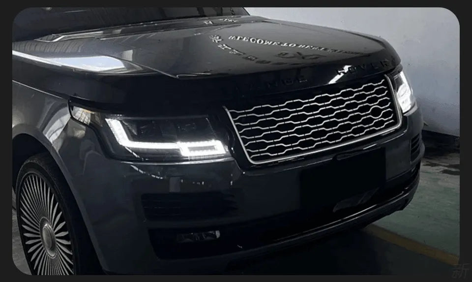 Lampy Przednie do Range Rover LED z DRL i Dynamicznym Sygnałem (2014-2017) - Multigenus